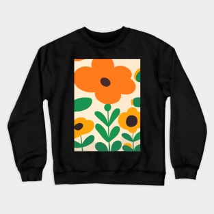 Sunflower Forms Crewneck Sweatshirt